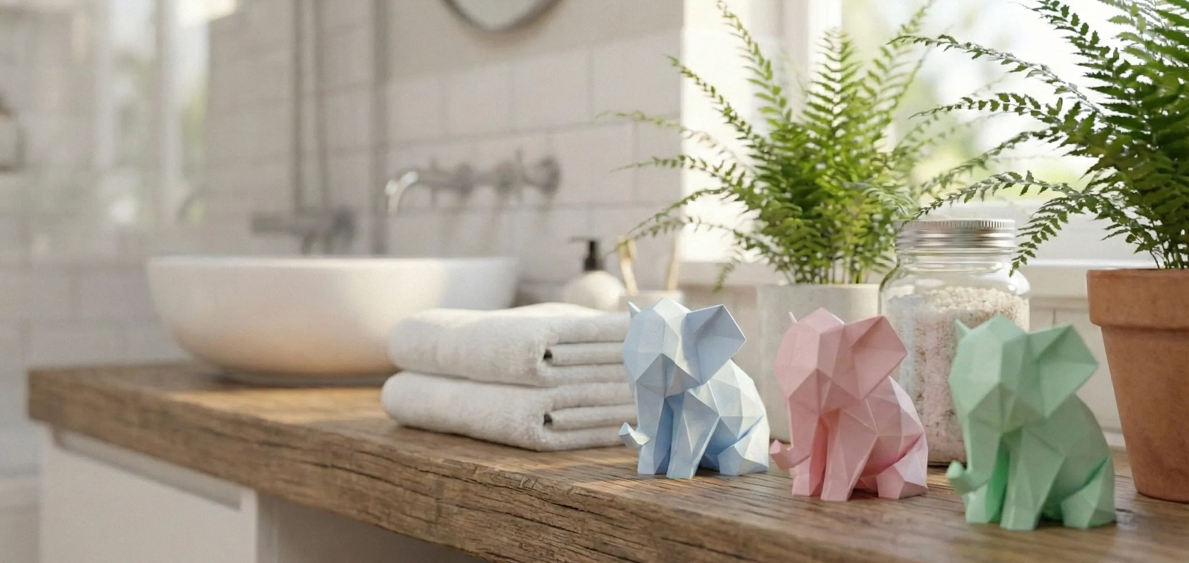 Candeeiro Origami