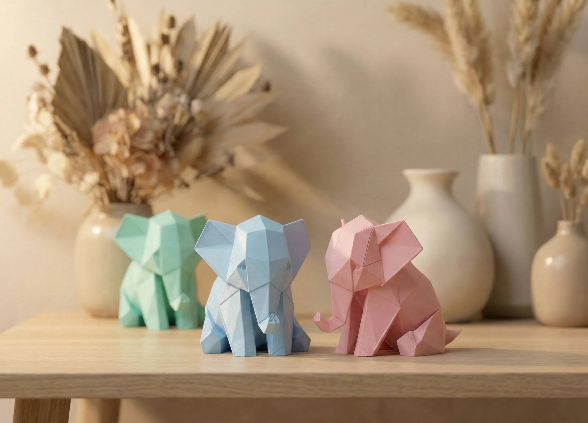 Candeeiro Origami