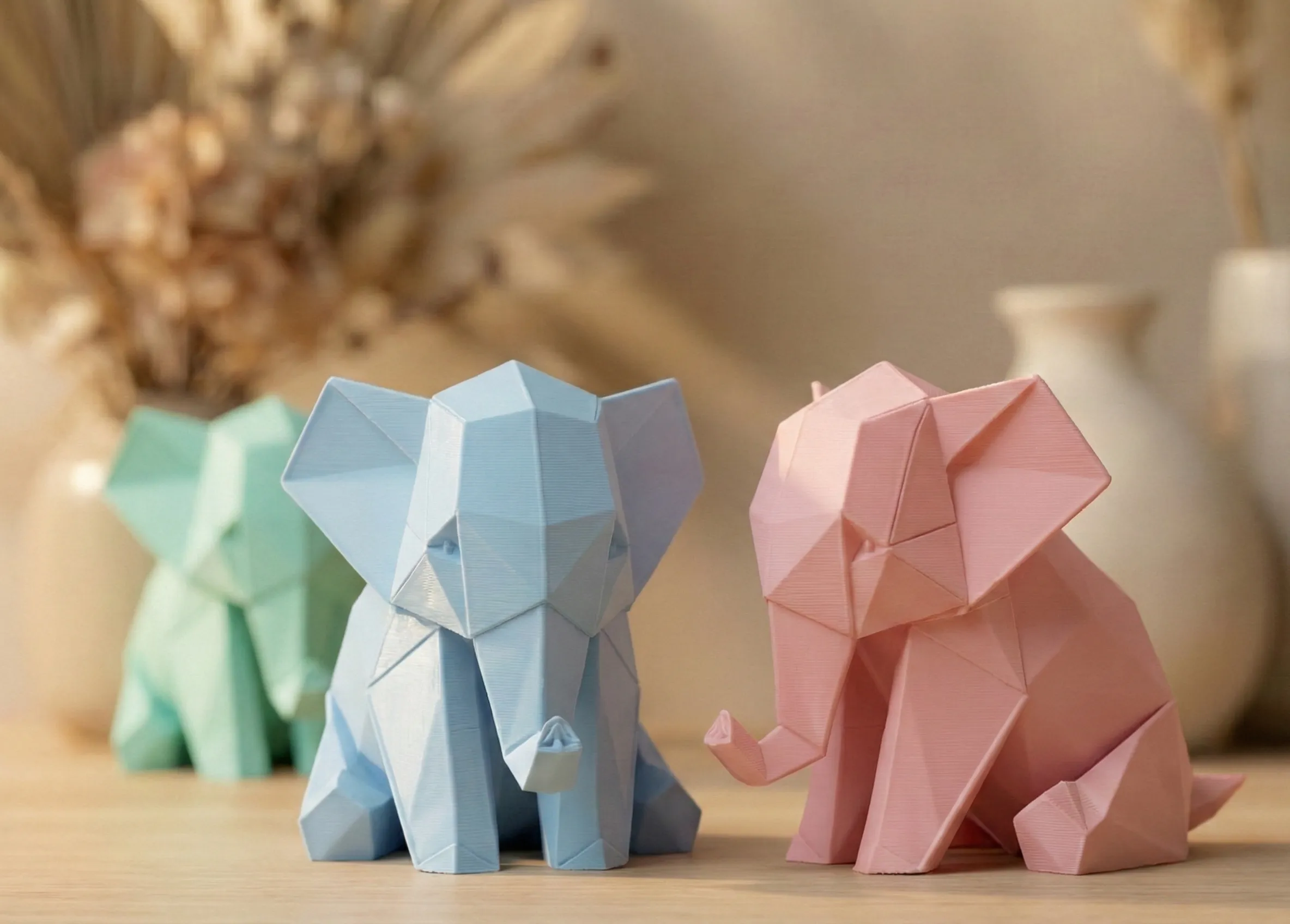 Candeeiro Origami